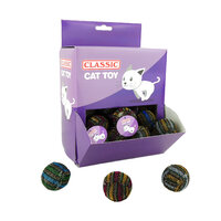 Classic Cat Toy Dispenser Box - Bling Ball 40mm x 40