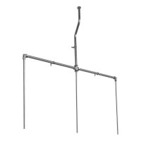 Armitage Shanks Sanura Mura R Of 3 Stainless Steel Flushpipes S6222MY