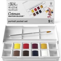 Cotman Watercolour Pocket Set - Portrait