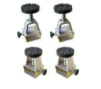 SET OF NO. 04 ADJUSTABLE PADS WITH THREADED FIXING KNOB FOR