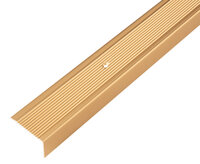 Alberts Stair Edge Satin Gold 45x23mm 1 Metre 484019