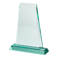 22cm Glass Plaque & Satin Box
