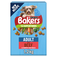 Bakers Adult - Beef & Veg 1.2kg