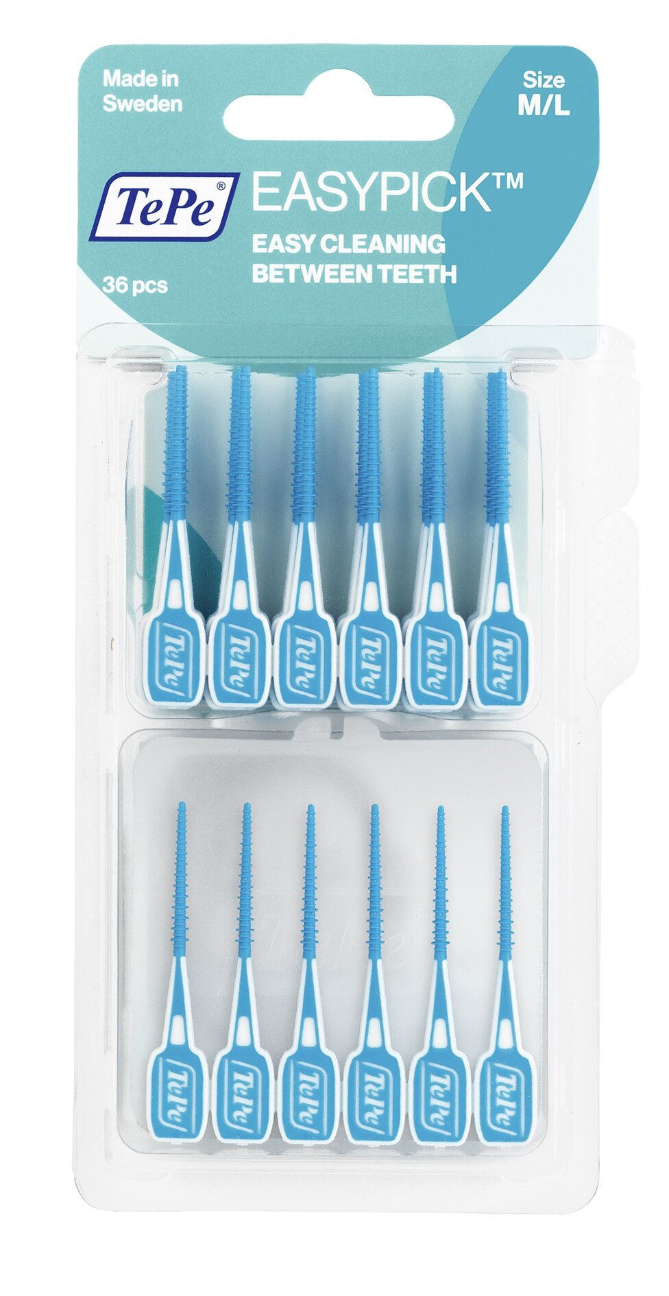 Tepe Easypick - 10 X 36pk Turquoise / Large-Medium available from DMI
