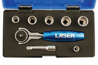 Alldrive Socket Set 1/4"D 8pc