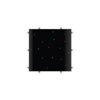 LEDJ Black RGB Starlit 2ft x 2ft Dance Floor Panel (4 sided)