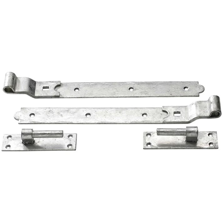 Perry Cranked Hook & Bands 450mm Galvanised