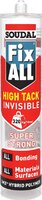 Soudal Fix All High Tack Invisible - 290ml