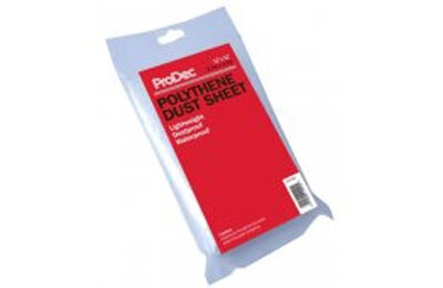 Polythene Dust Sheet 12x12in (3.7x3.7m)