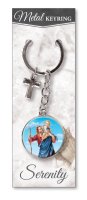 Metal Key Ring/Saint Christopher   (74920)