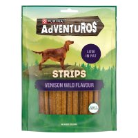 Purina 12621211 Adventuros Strips Wild Venison Dog Treat 6x90gm 