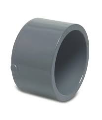 25mm PVC Pipe End Socket Grey
