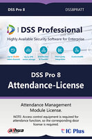 Dahua DSS8-PRATT - DSS Pro Time Attendance License (one license per device)