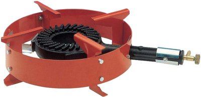 Kroonbrander afgeronde voetsteun butaan 28mbar-propaan 37mb