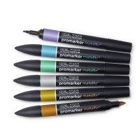 Winsor & Newton Promarker - Metallic Tones (6)
