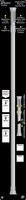 Expandable White Shower Curtain Rail  ( 710Mm - 1250Mm )