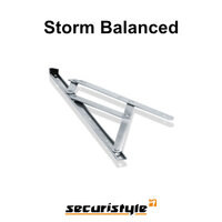 STORM BS SIDE HUNG FRICTION HINGE 16 INCH
