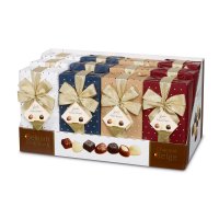 Image design wrapped ballotins of assorted Belgian chocolates 12x250g