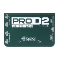 Radial Engineering ProD2 Compact passive DI box (stereo) 