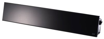 Relax glass IRA IP65 2,2 kW black/black + dimmer/remote