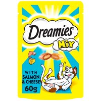 Dreamies Mix Salmon & Cheese 8x60gm