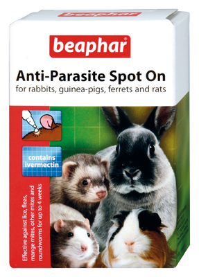 Beaphar Anti Parasite Spot On Rabbit x 6