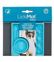 LickiMat Cat Kitty Turquoise
