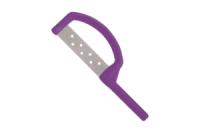Dentsply Spacefile IPR Strips-L Sided-Finishing/Purple