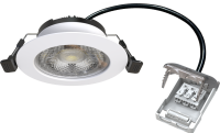 5w CCT Fire Rated Straight D/L IP65  WH
