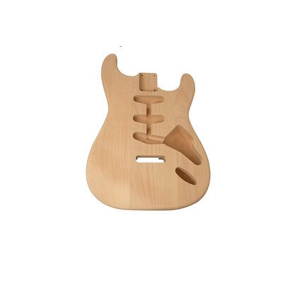 Guitar body SC style, solid alder/basswood