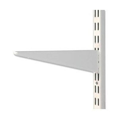 Twinslot Bracket 220mm White