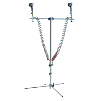 STAND TO SUPPORT TWO AIR DRYERS