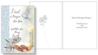 Card/Open - I Said a Prayer For You with Insert   (20084)