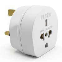 13Amp Flat European Travel Adaptor