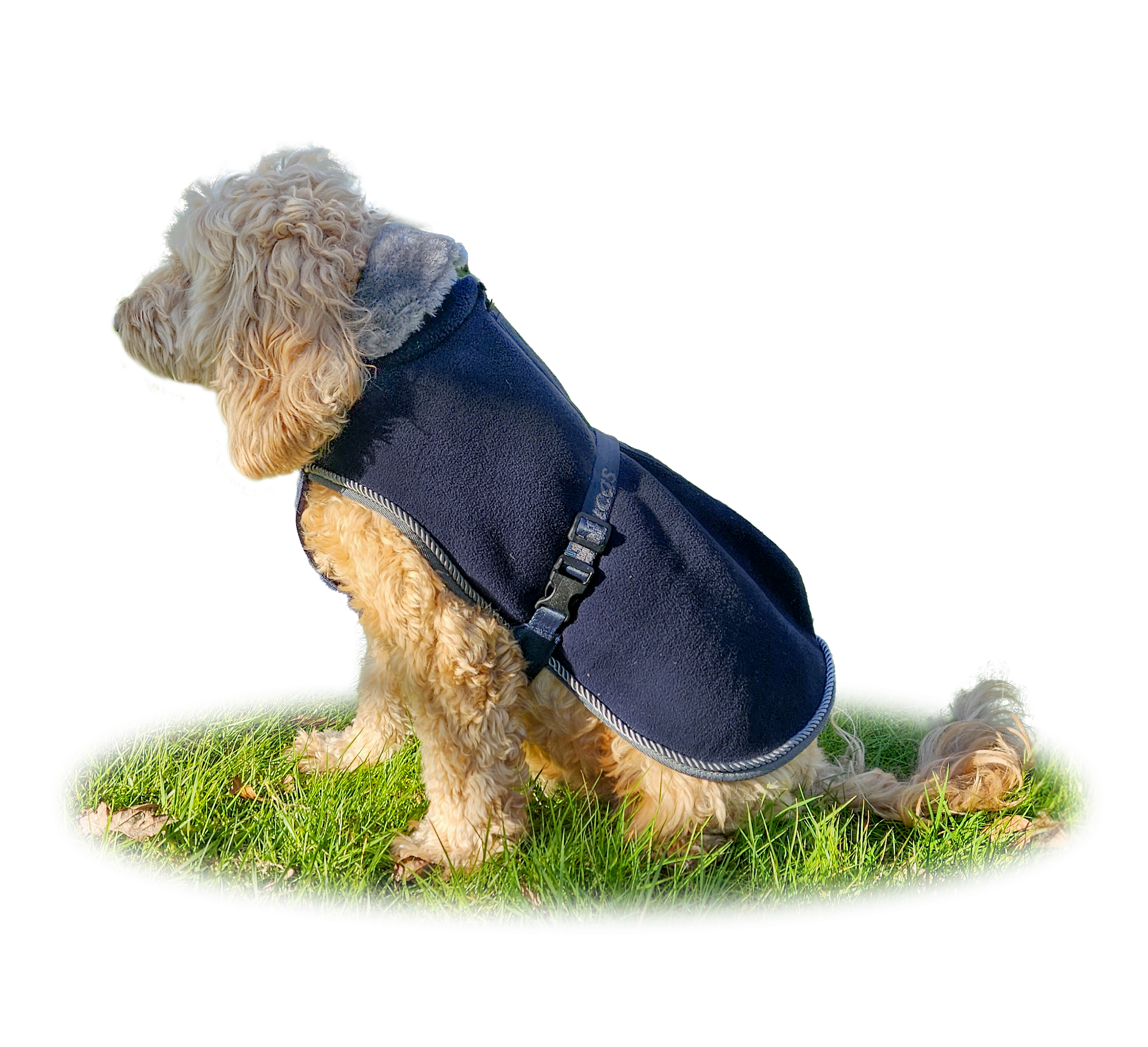 Show-Line Fleece 600 140 Navy/Gr