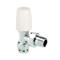 Pegler Terrier Belmont 15mm x 1/2" Angled Chrome with Lock Shield 97CPLS-1/2