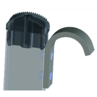 Zarges Hook for Ladders with Standard Rungs, Treads and Wide Rungs, &oslash; 36mm