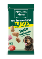 Natures Menu Freeze Dried Raw Treats Lamb 20x15g