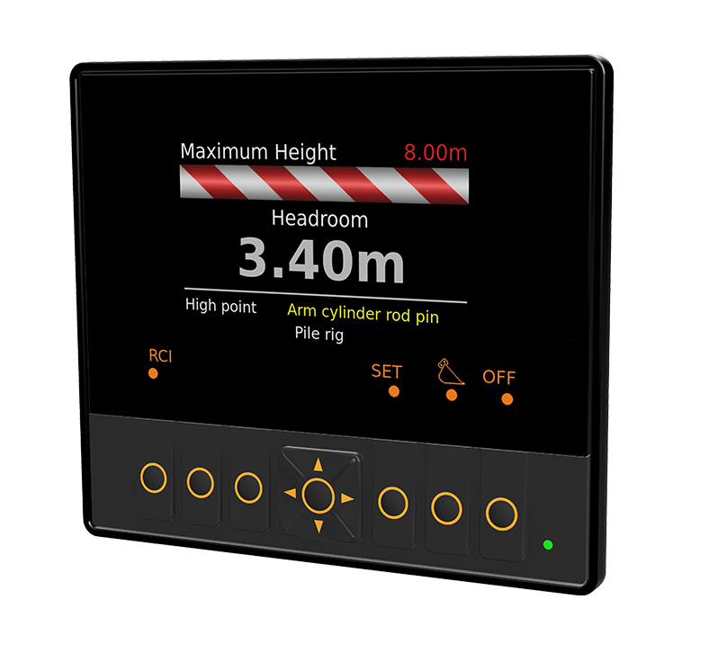 XW2 Excavator Load Monitoring & Height Limiter System