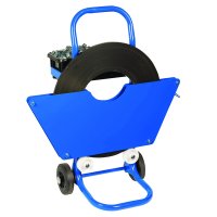 Strapping Trolley Dispenser - Ribbon Wound Steel