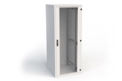 Stand Cabinet avec porte vitr&eacute;e 21U (600x600)