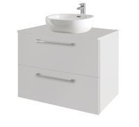 RIMINI 80 WHITE WALL HUNG UNIT ONLY
