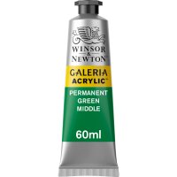 Winsor & Newton - Galeria Acrylic Permanent Green Middle 60ml