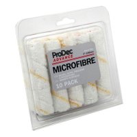 ProDec Short Pile Microfibre 4" Mini Roller Sleeves 10 Pack