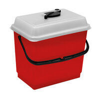 4ltr Mono-Roll Bucket Red