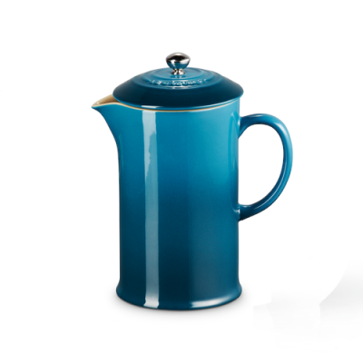 Le Creuset Coffee Pot & Press - Deep Teal