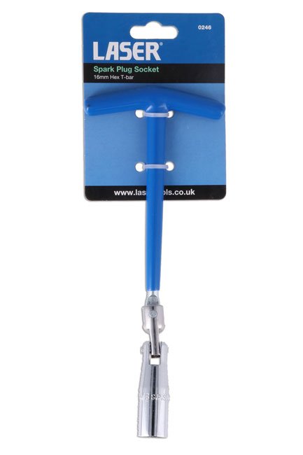 Spark Plug Spanner - T-bar 16mm