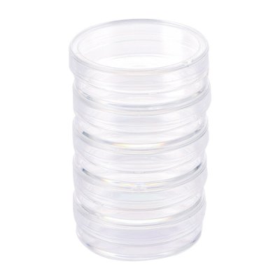 Petri Dish, Aseptic, 60mm diameter, 14.20mm High, no compartments, triple vented, 20/pk, 1400 units