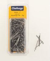 Challenge Bright Steel Moulding Pins Veneer 25mm 75g