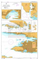 ADMIRALTY Chart - 269 Ploce and Split with Adjacent Harbours, Channels and Anchorages
